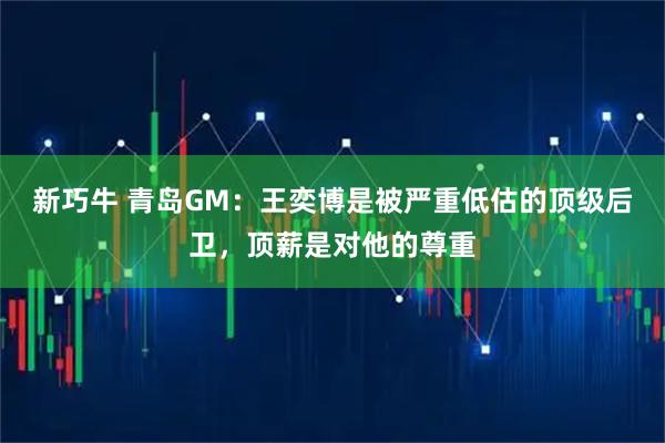 新巧牛 青岛GM：王奕博是被严重低估的顶级后卫，顶薪是对他的尊重