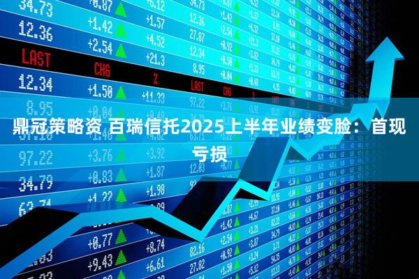 鼎冠策略资 百瑞信托2025上半年业绩变脸：首现亏损